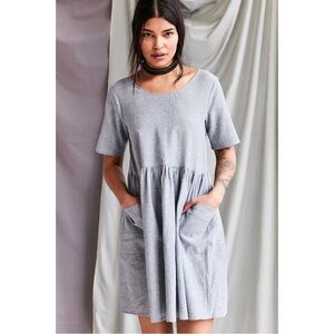 Urban Renewal Remade Yarn Dyed Babydoll Dress
